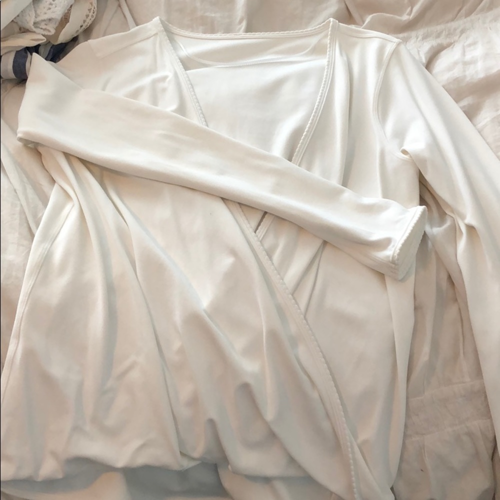 Lululemon open front long sleeve